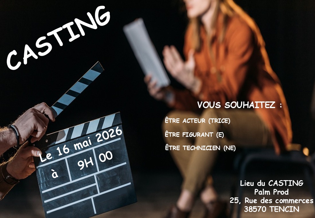 AFFICHE CASTING
