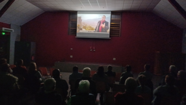 Projection en Savoie au Bourget en Huiles