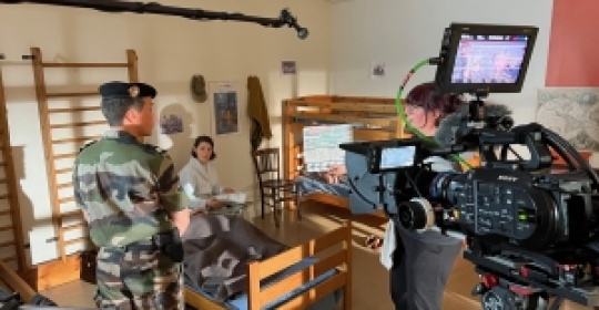 JOUR DE TOURNAGE A L’ECOLE MATERNELLE DE TENCIN LE 4MARS 2023